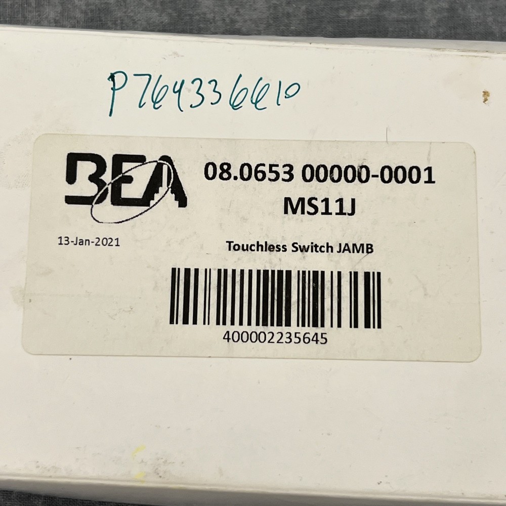 BEA MS11J TouchLess Flush Jamb Mount Automatic Door Opener
