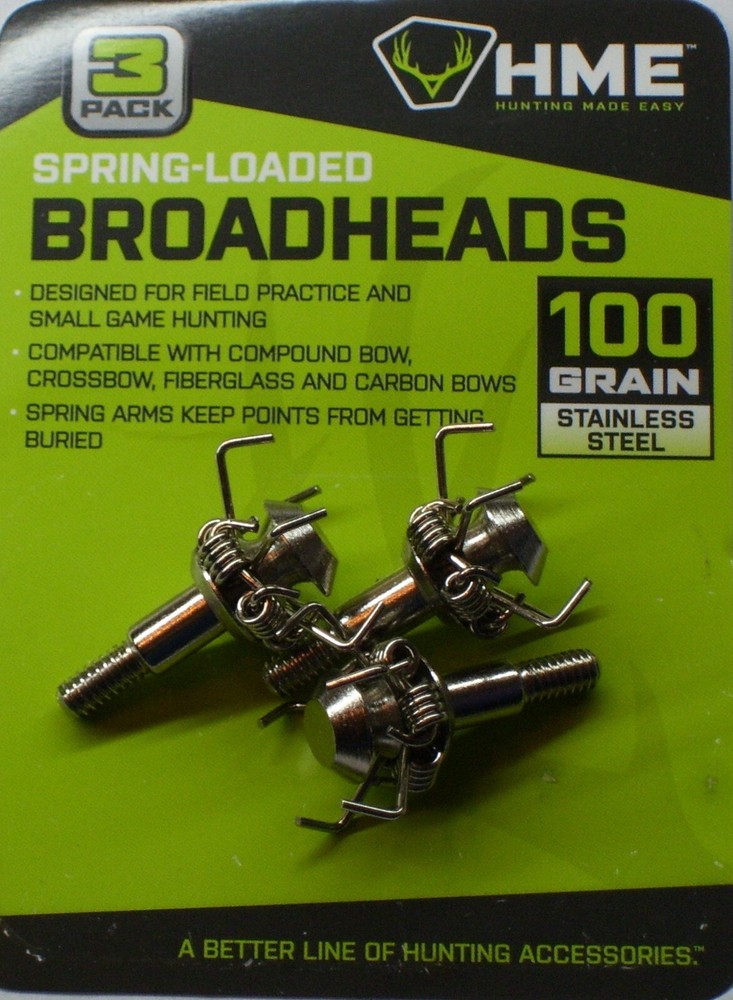 HME small game broadheads