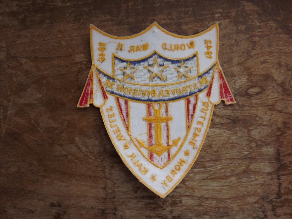 Navy Destroyer Division 38 WW2 Veteran's Patch - INV# A3646