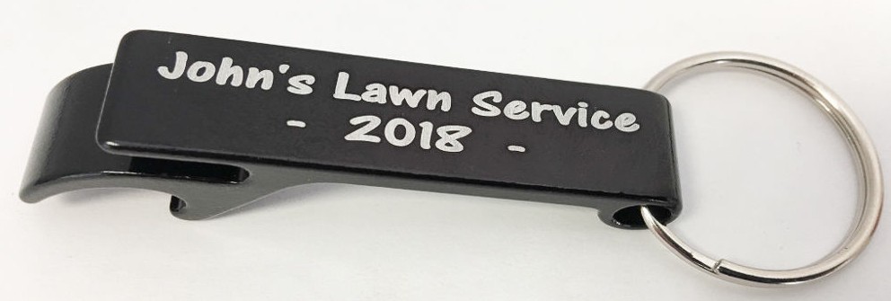 25pcs Custom Engraved GREEN METAL BOTTLE OPENER KEYCHAIN PERSONALIZED