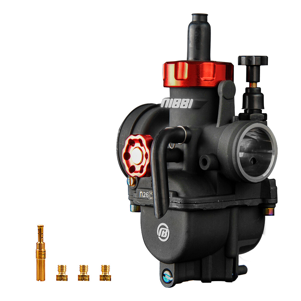 NIBBI Racing PE26mm Carburetor w/ Filter For 150-200cc ATV Scooter Pit Dirt Bike
