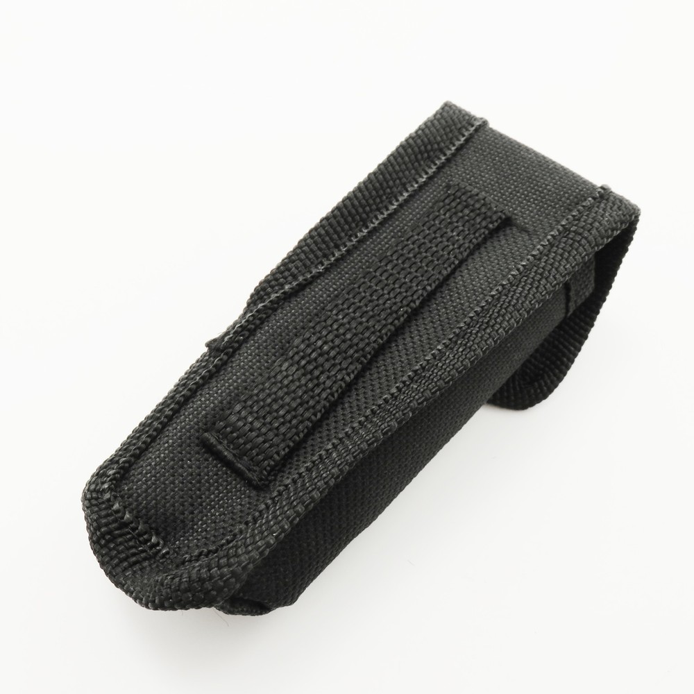 Nylon Flashlight Belt Carrying Case - SET of 10 - Loop Rounded Bottom