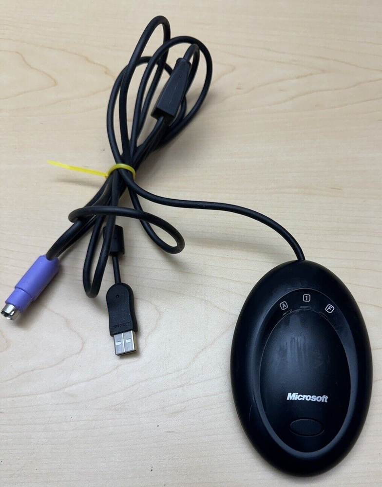 MICROSOFT X09-51906 Wireless Optical Desktop RECEIVER 2.0A Model 1012 Working!