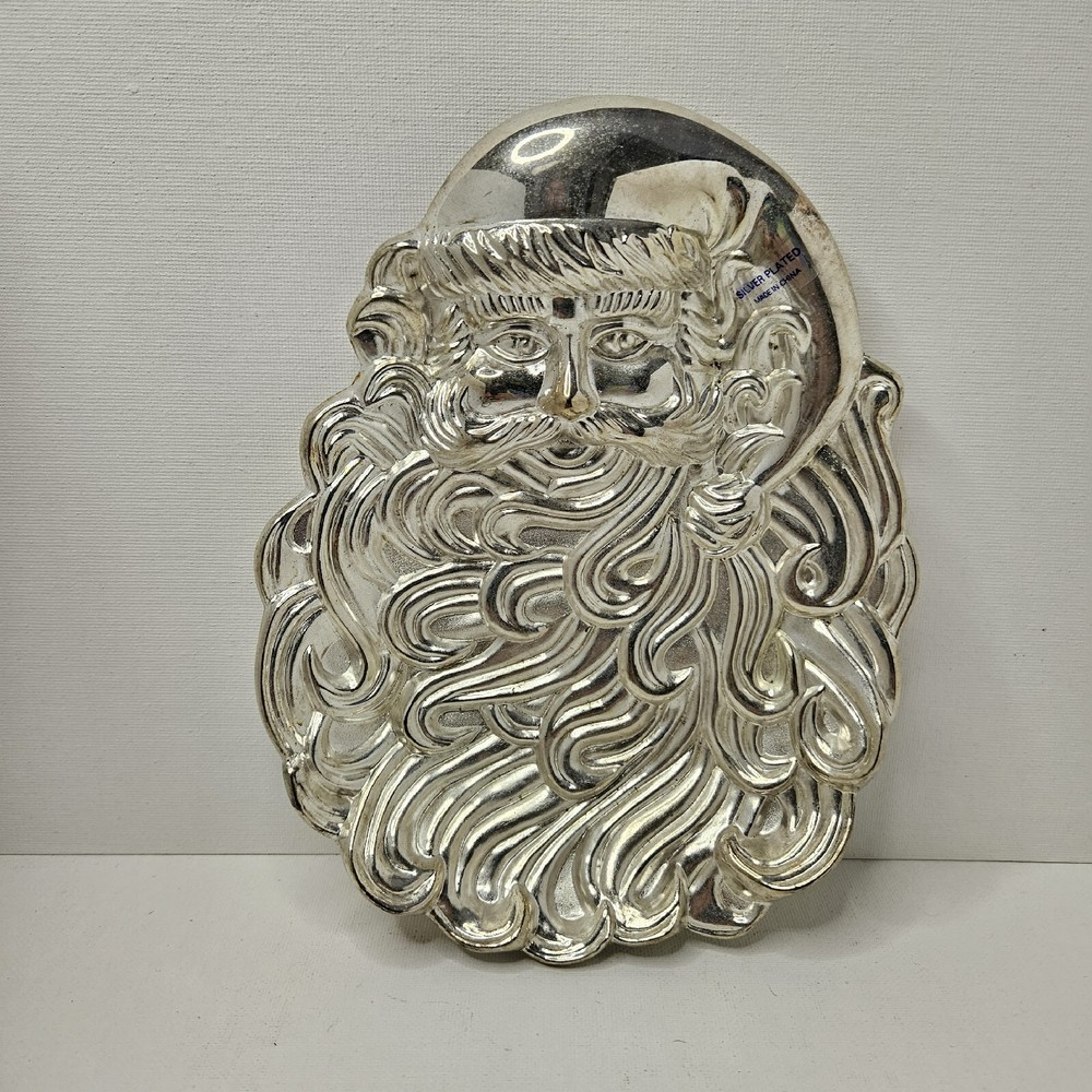 WM Rogers & Son Santa Dish Silver Plated