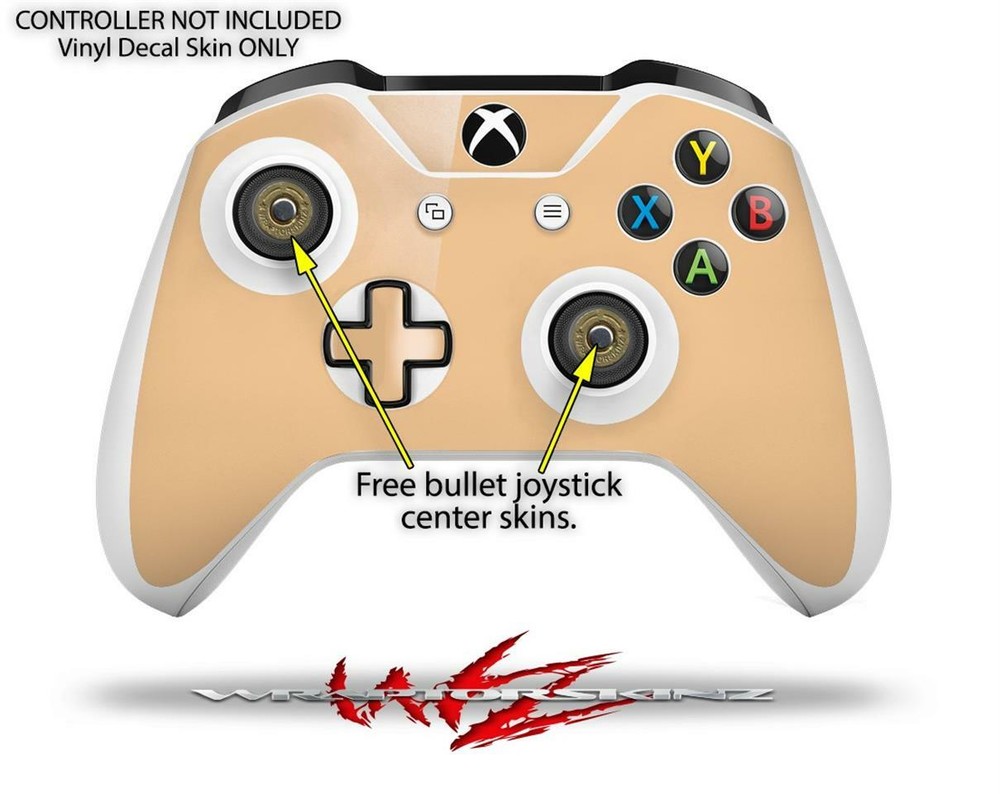 Skin XBOX One S Console Controller Solids Collection Peach
