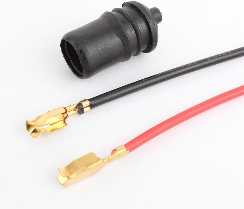 4-Pack T10 LED Pre-Wired Bulb Sockets - Durable, Heat Resistant & Versatile