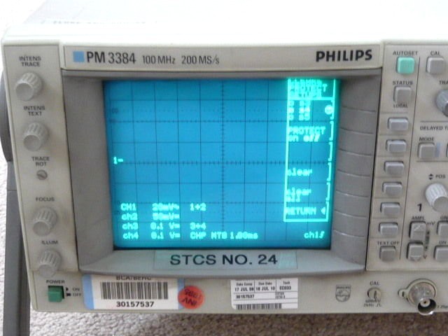 Philip PM 3384 Oscillator / Oscilloscope
