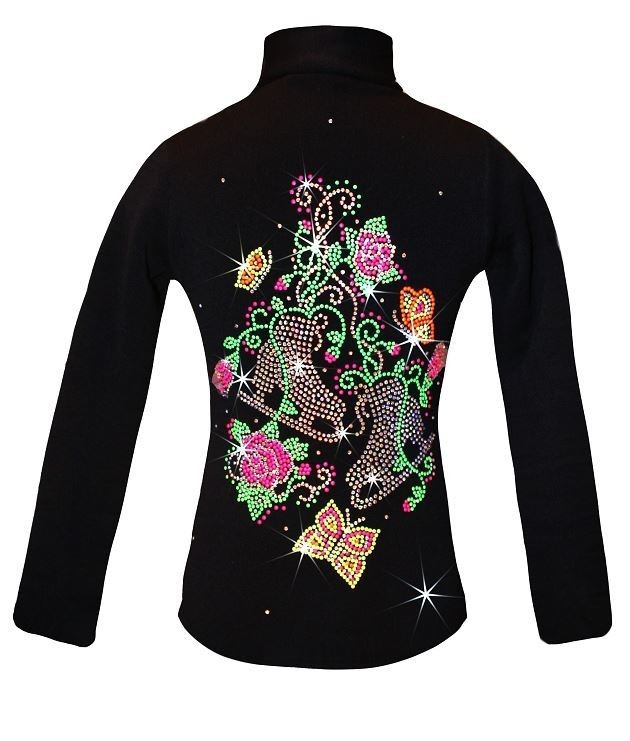 Ice Skating Jacket with "Summer Skates" Design