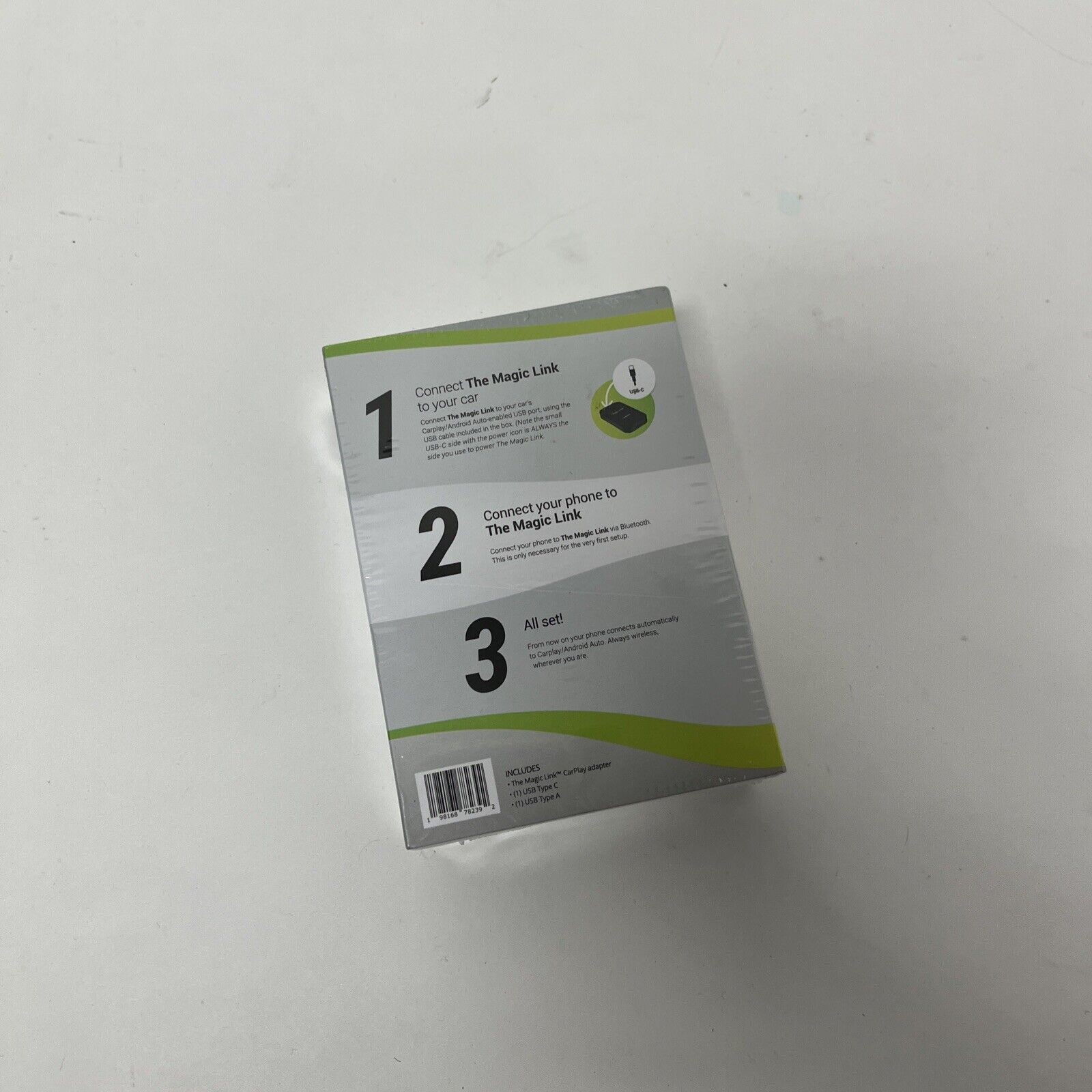 NEW The Magic Link, The Original Wireless CarPlay Adapter for Cars; t27