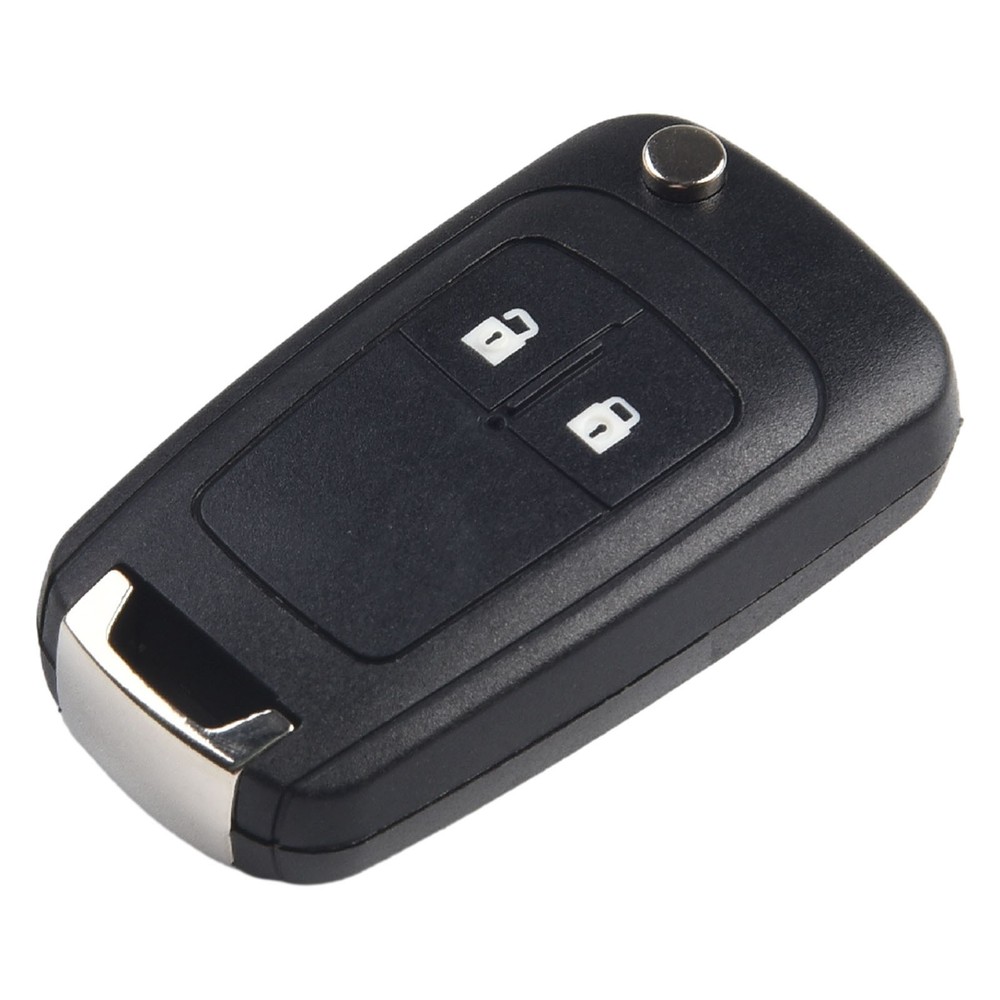 Key Shell 2-button 1PC ABS Black Key Shell For Opel Olding Key Housing