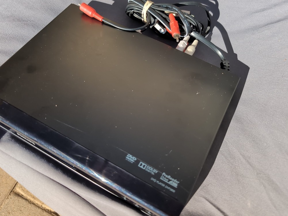 Philips DVP2800 DVD Player Tested Working No Remote HDMI Compact