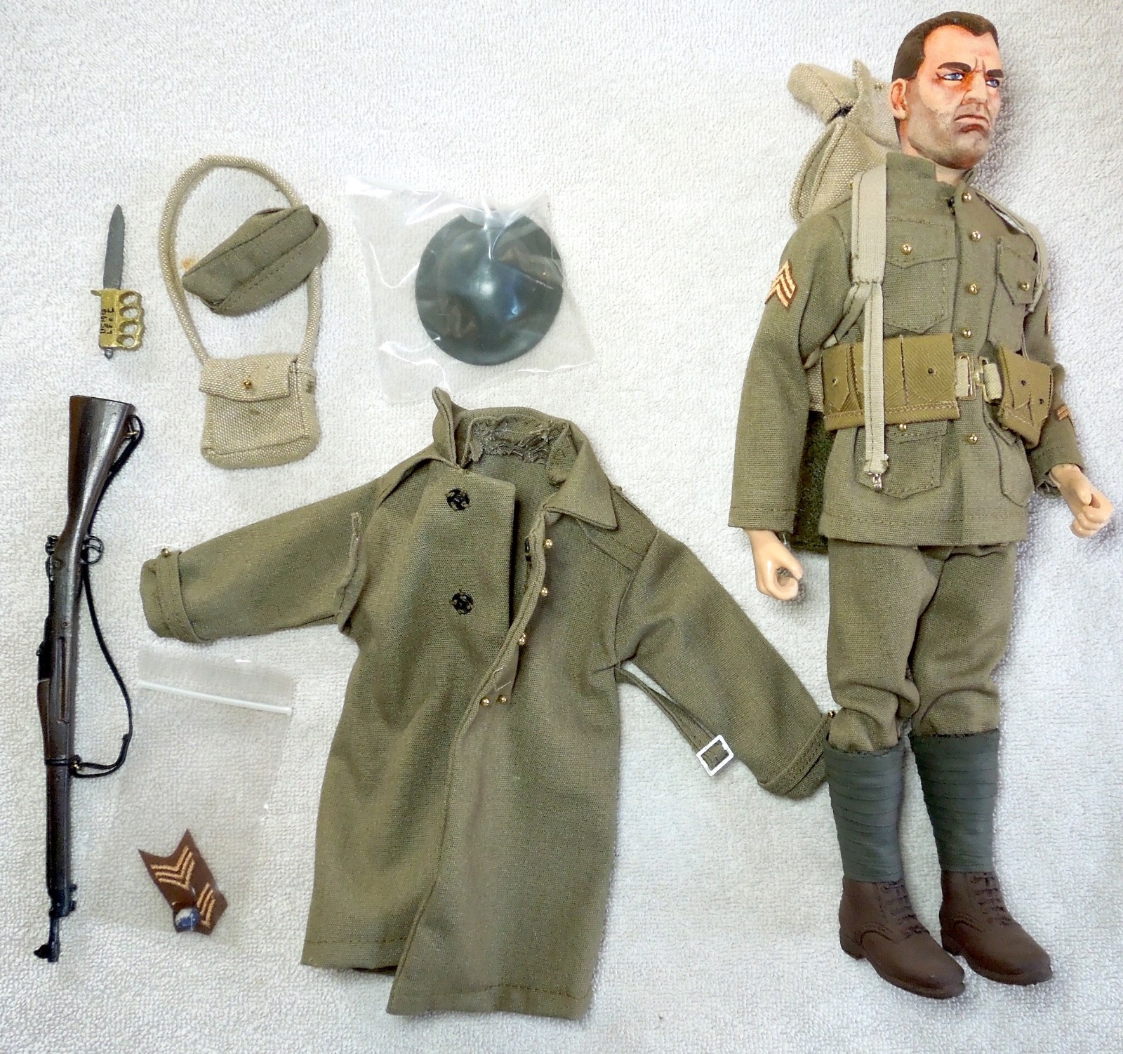 *Rare* THE TRENCHES WWI Doughboy *#20/50* 1/6 Action Figure *Scott Beckmann*
