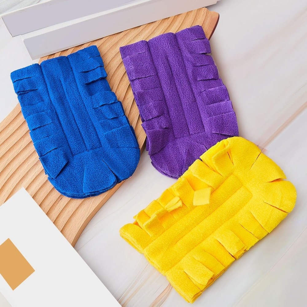 3 Pcs Duster Refill Reusable Fleece Duster Refills Feather Flat Dusters Multi...