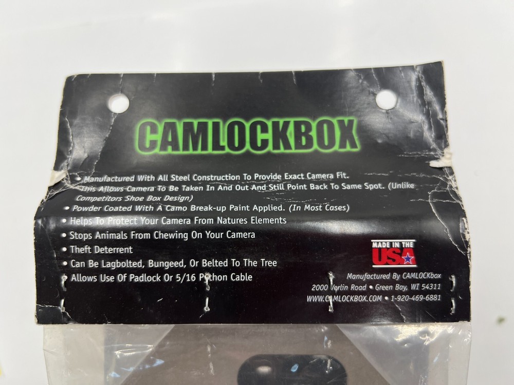 CAMLOCKBOX GOT BOX Custom Security LockBoxes