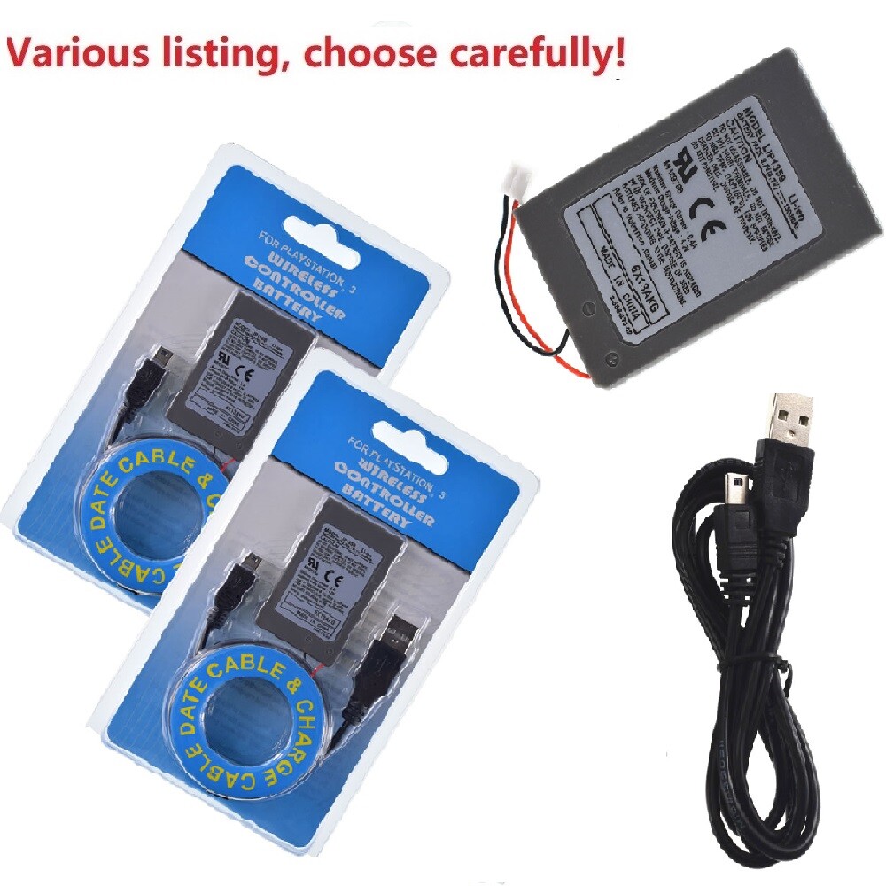 Replacement PS3 Battery for Sony Wireless Controller Sixaxis Dualshock 3 PS3