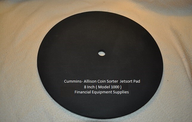 Cummins jetsort  8" Pads ( fits models 1000 table top )