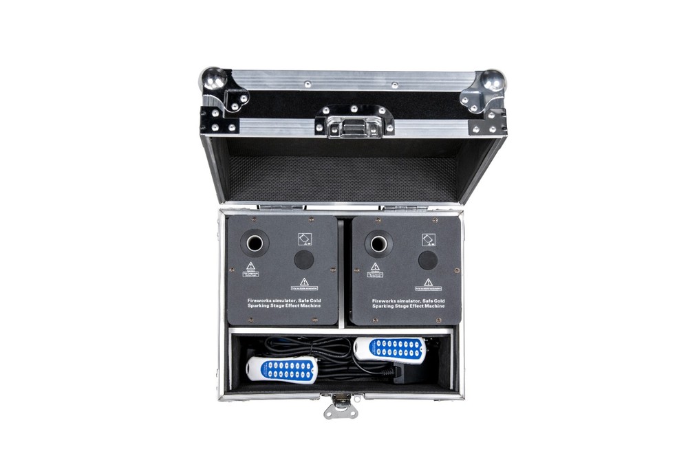 COLORKEY DAZZLER FX 2-PACK WITH ROAD CASE (BLACK)