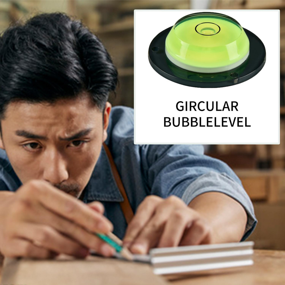 Level Tool Set - 4-in-1 Portable Small Bubble & Magnetic Pocket, T & String