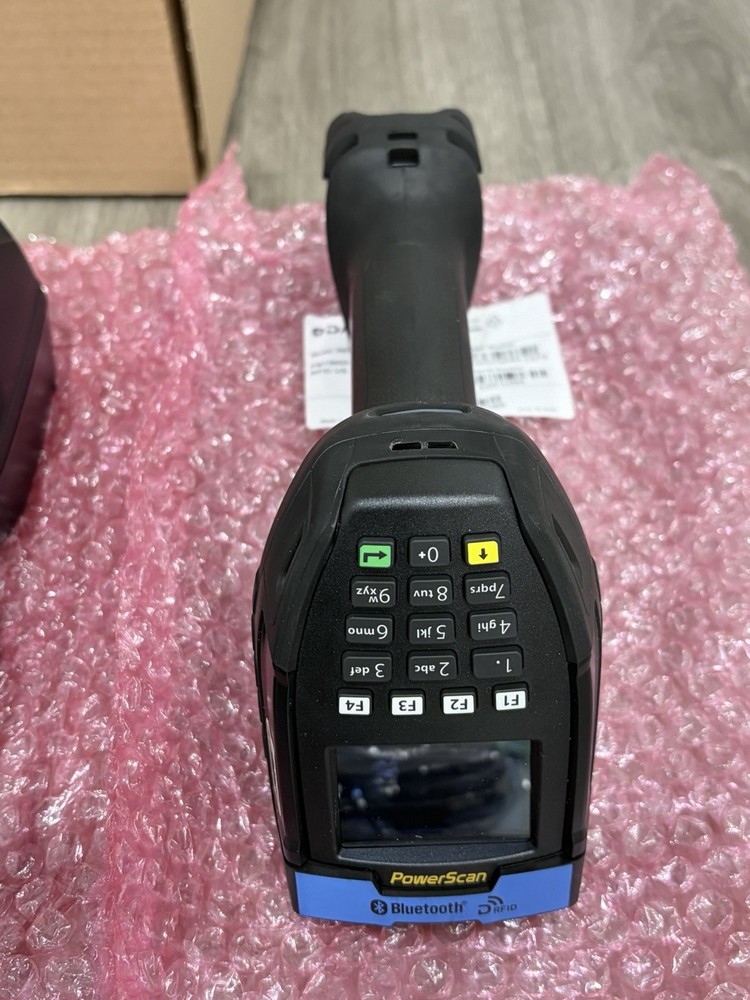 Datalogic PowerScan Wireless Barcode Scanner PBT9600 USB W/ Base BT 2D UHF RFID
