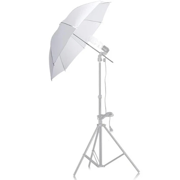 33" 83cm Studio Lighting Reflective Studio Flash Translucent White Soft Umbrella