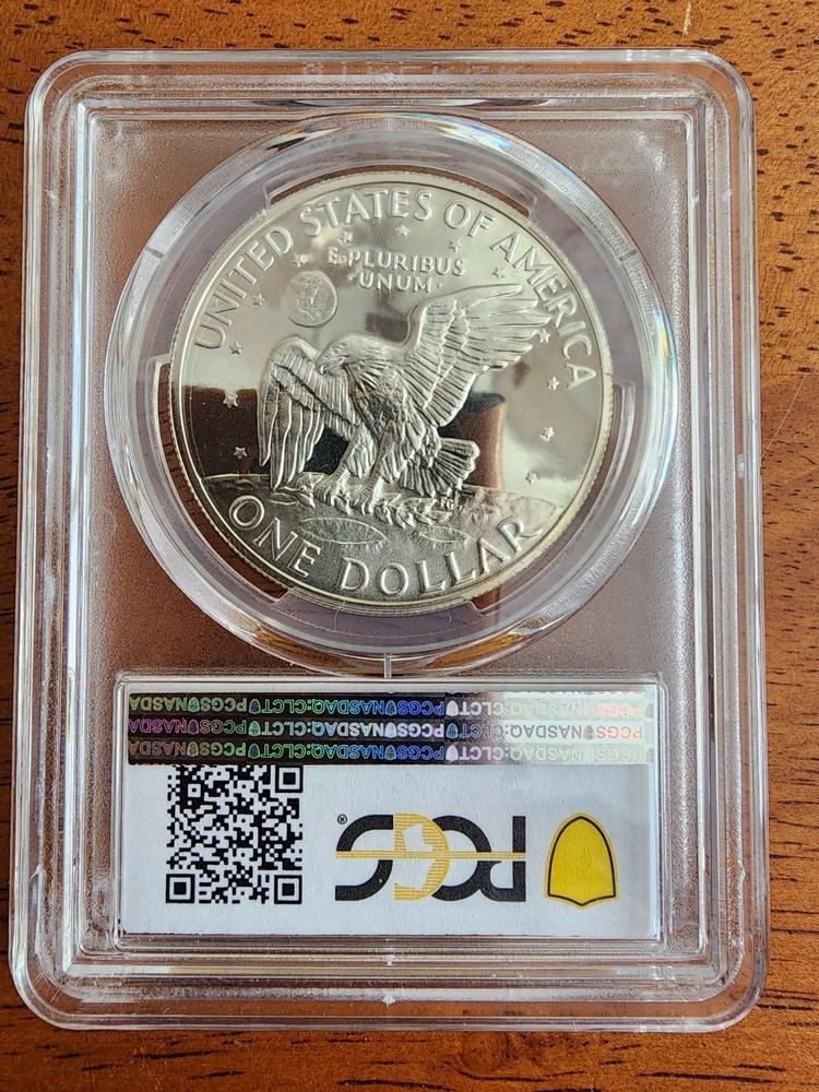 1971 S $1 Silver Eisenhower Dollar Proof PCGS PR69DCAM