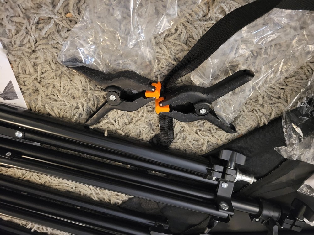 Photography Lighting Kit: 3 Flash Stands + 2 Light Boxes