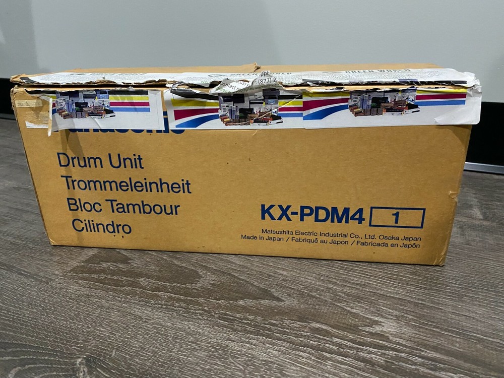 Genuine Panasonic KX‑PDM4 Drum KXPDM4 Open Box