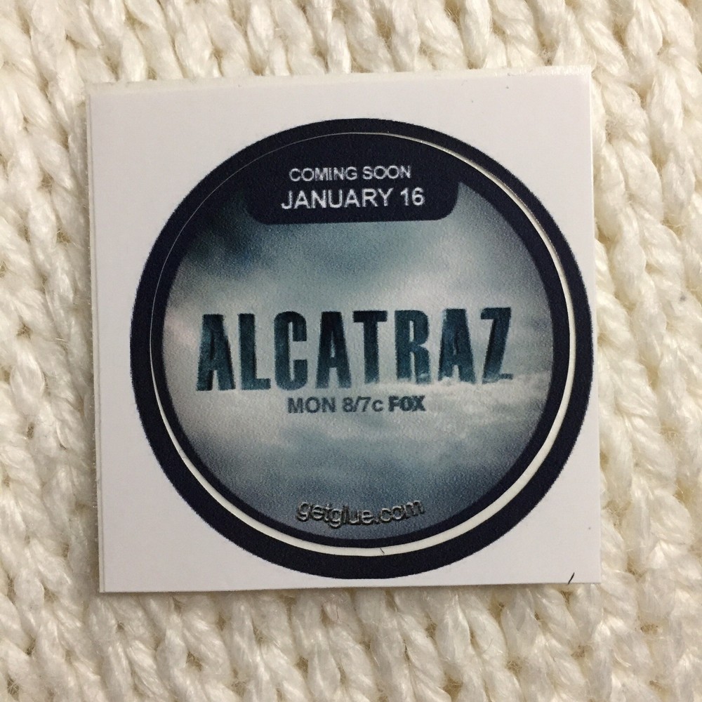 Alcatraz FOX Get Glue Sticker - Coming Soon