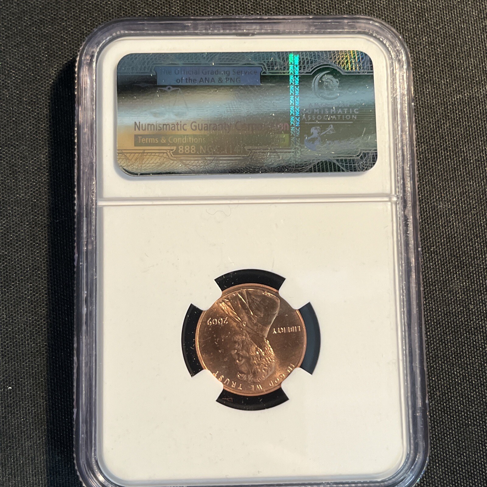 2009 Lincoln Cent, Birth & Childhood, Certified MS66, First Day of Issue by NGC!