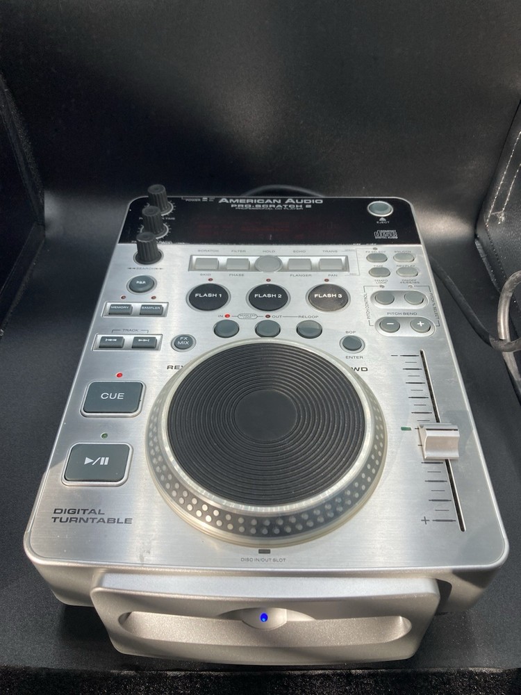 American Audio Pro-Scratch 2  CD Player Digital Turntable Controller. Tested!
