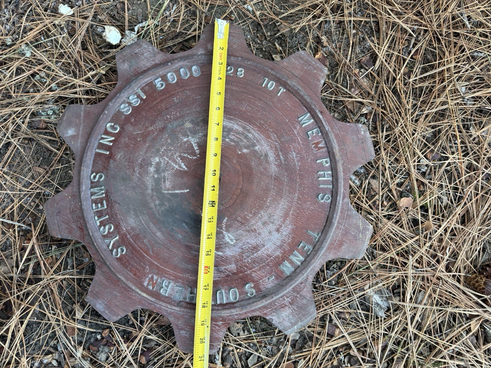 Authentic Foundry Pattern From Hern Iron Works In Coeur D Alene Idaho!