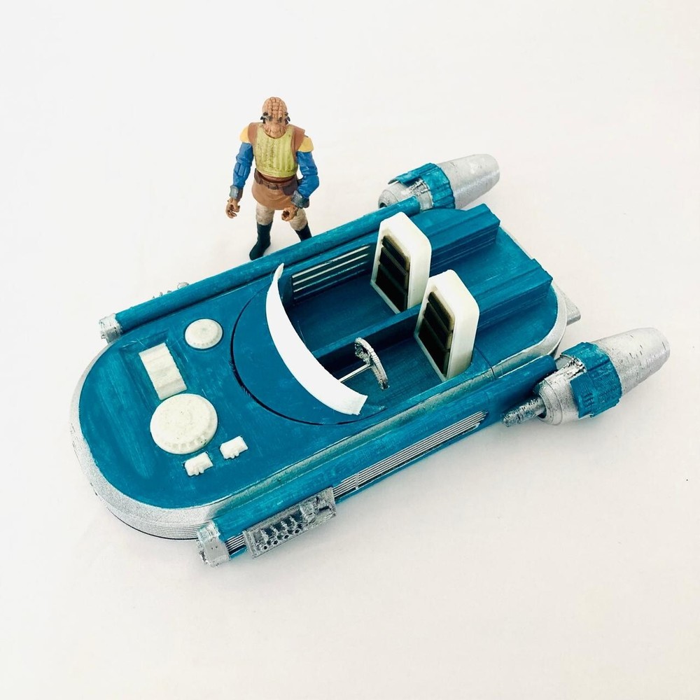 Pyke Speeder for 3.75 inch (1:18) Scale Action Figure Diorama