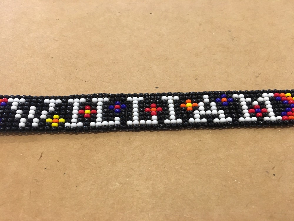 Model #A105, Czech Hand Beaded Bracelet.
