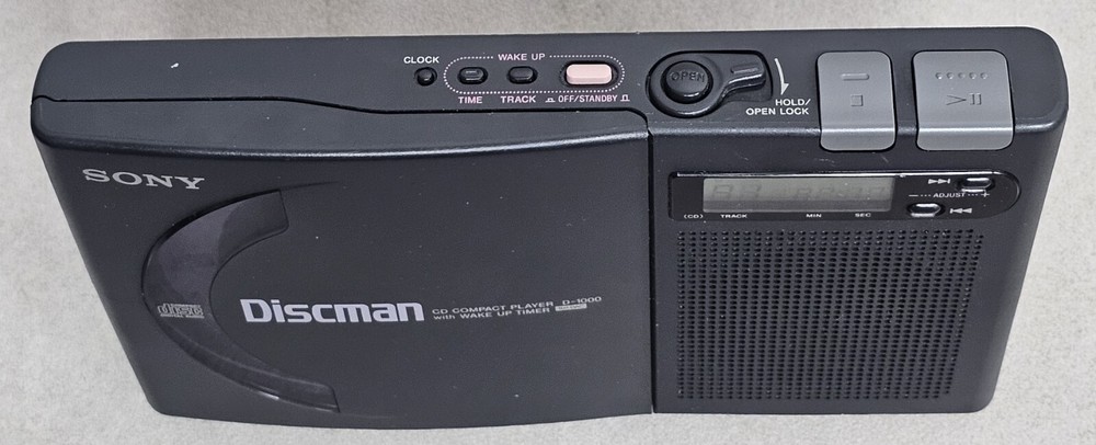 Sony Discman Cd Compact Player D-1000