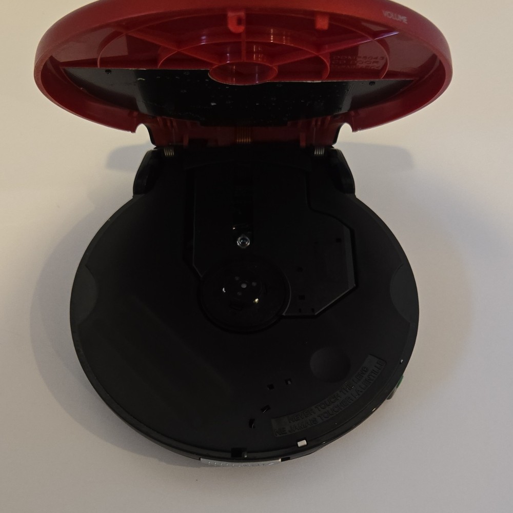 RCA RP2525 Red CD Player For Parts