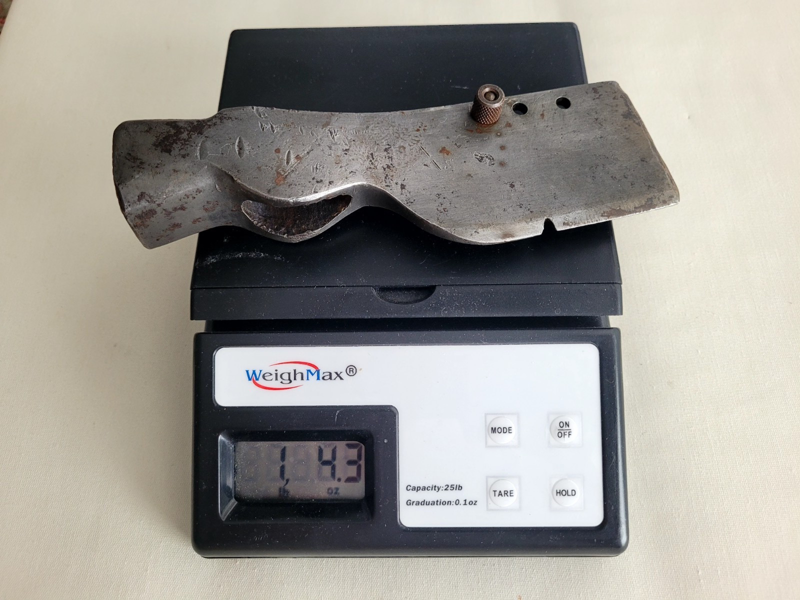 Vintage Lathe Roofing Shingling Hatchet Head 6 3/4" x 2" 1 Lb. 4.3 oz.