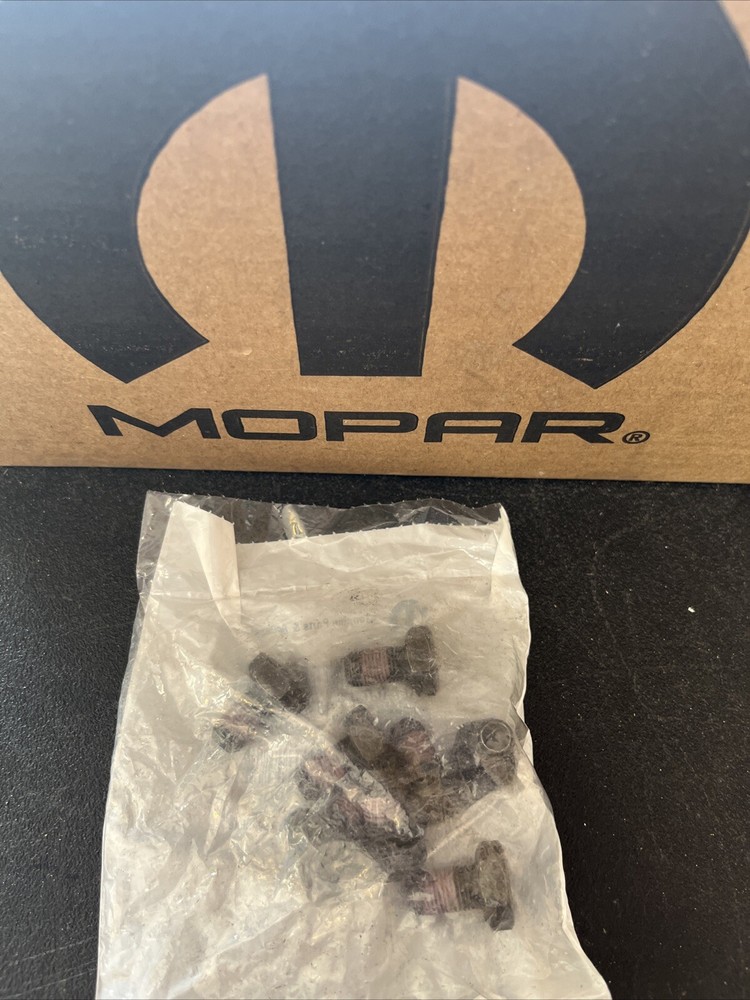 Set 8 Genuine Mopar Hex Head Lock Bolt Mounting Automatic Transmission 6503465