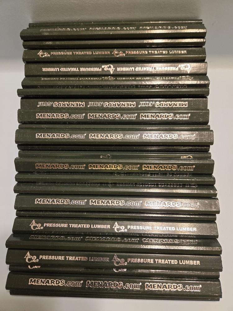 Menards Contractor 24-pack Flat Carpenter Pencils