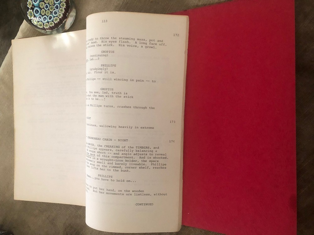 AMERICAN BICENTENNIAL SERIES SCRIPT [1977]