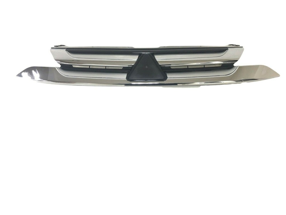 For 2016-2018 Mitsubishi Outlander Front Bumper Upper Grille Chrome MI1200264