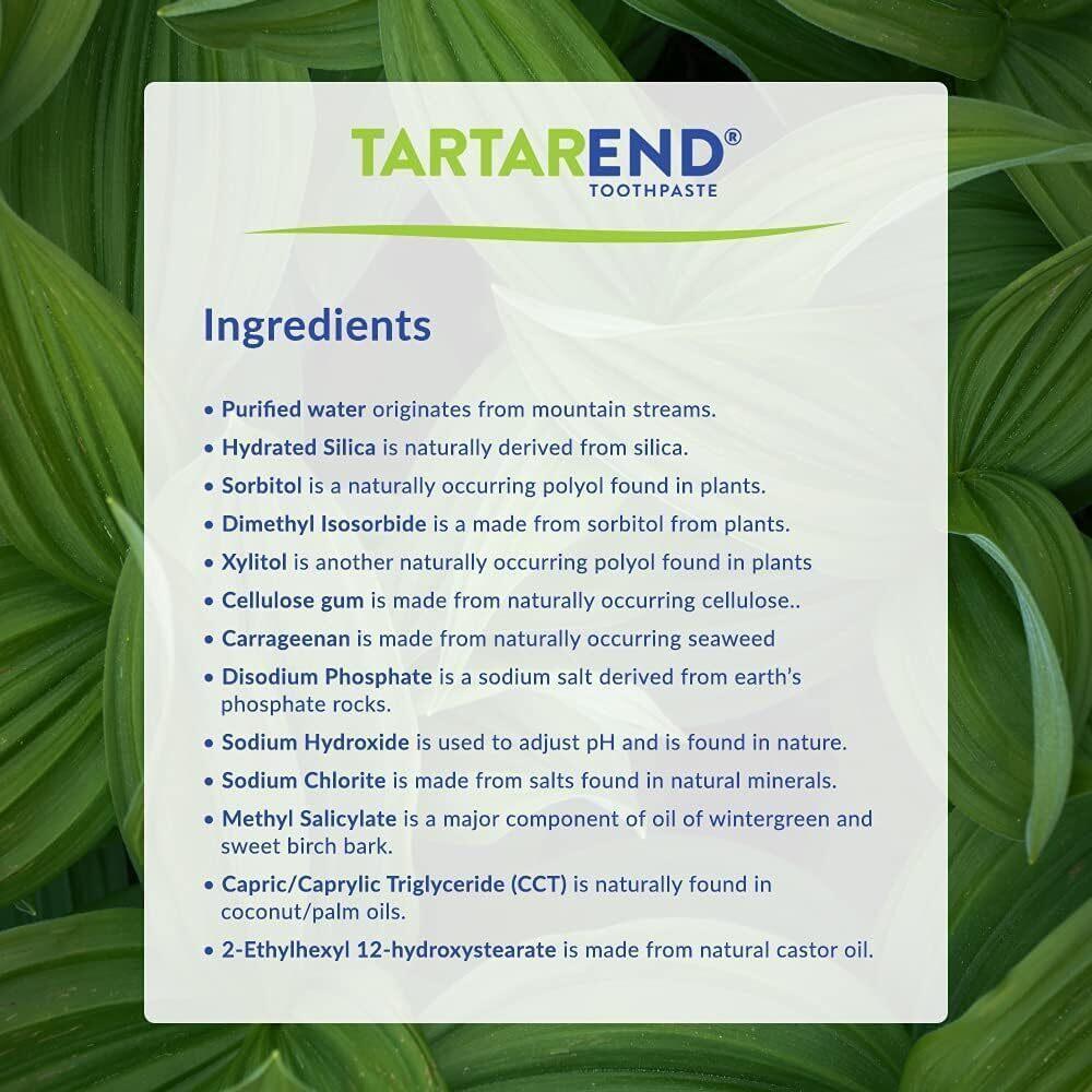 Toothpaste for Tartar Removal - Tartar Control Toothpaste to Remove Tartar and P