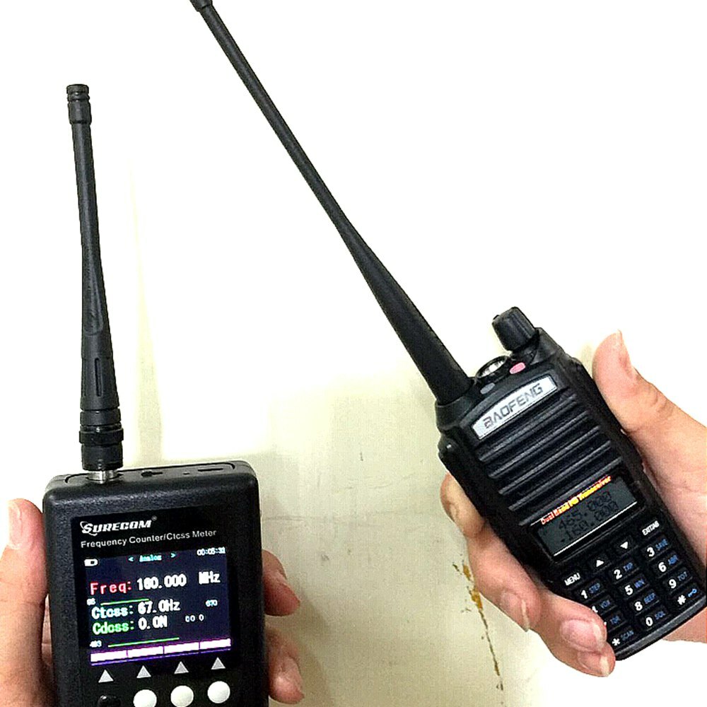 SF401 Frequency Counter CTCCSS DCS Decoder Detect HAM Radio 27~3000Mhz Tester