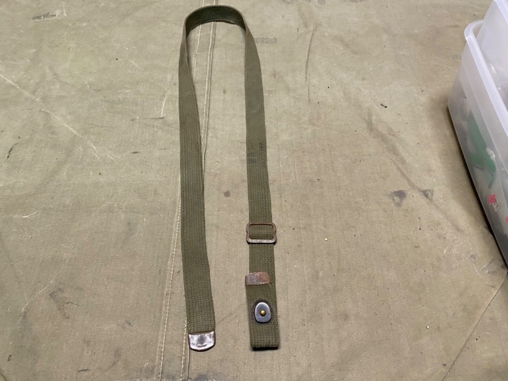 ORIGINAL WWII US ARMY INFANTRY M1 CARBINE RIFLE LATE WAR WEB CARRY SLING
