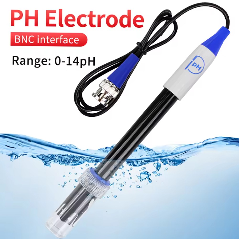 Liquid PH0-14 Value Detect Sensor Module+PH Electrode Probe BNC for Arduino 1PC