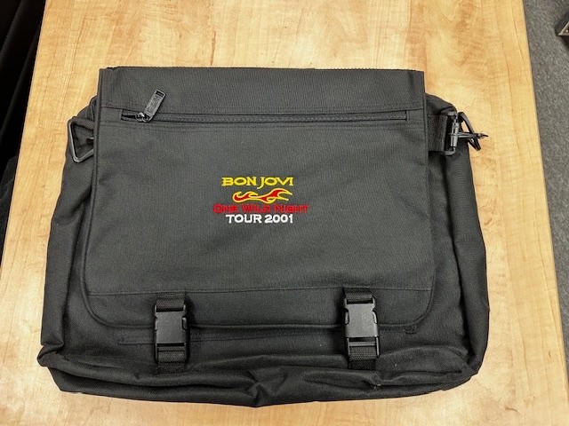 Bon Jovi One Wild Night Crew Bag Brand New