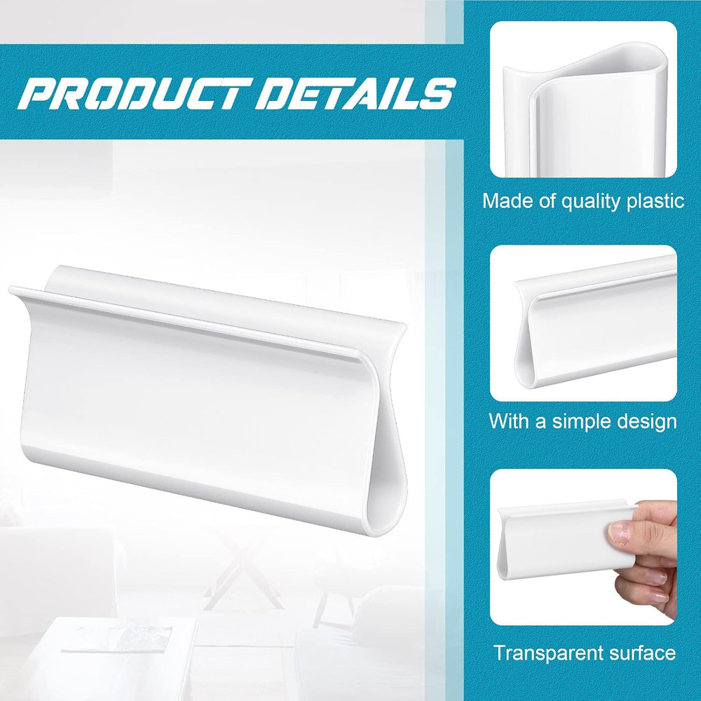 4 Pieces Window Shade for Roller Pull down Roller Shades Handle Blinds for Windo