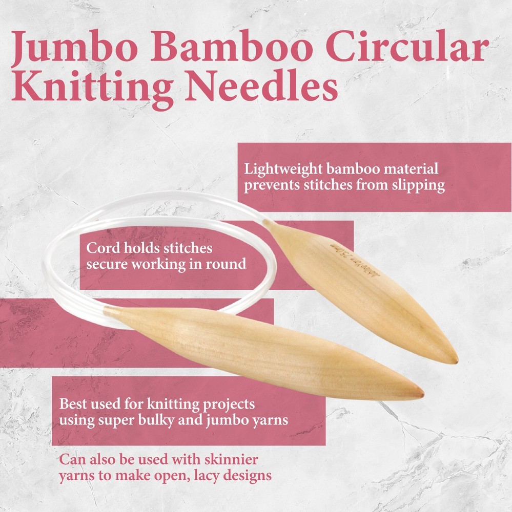 JubileeYarn Bamboo Circular Knitting Needles