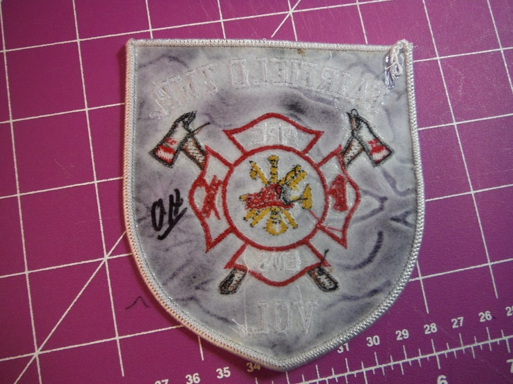 Fairfield County Ohio Vol. Fire Department patch