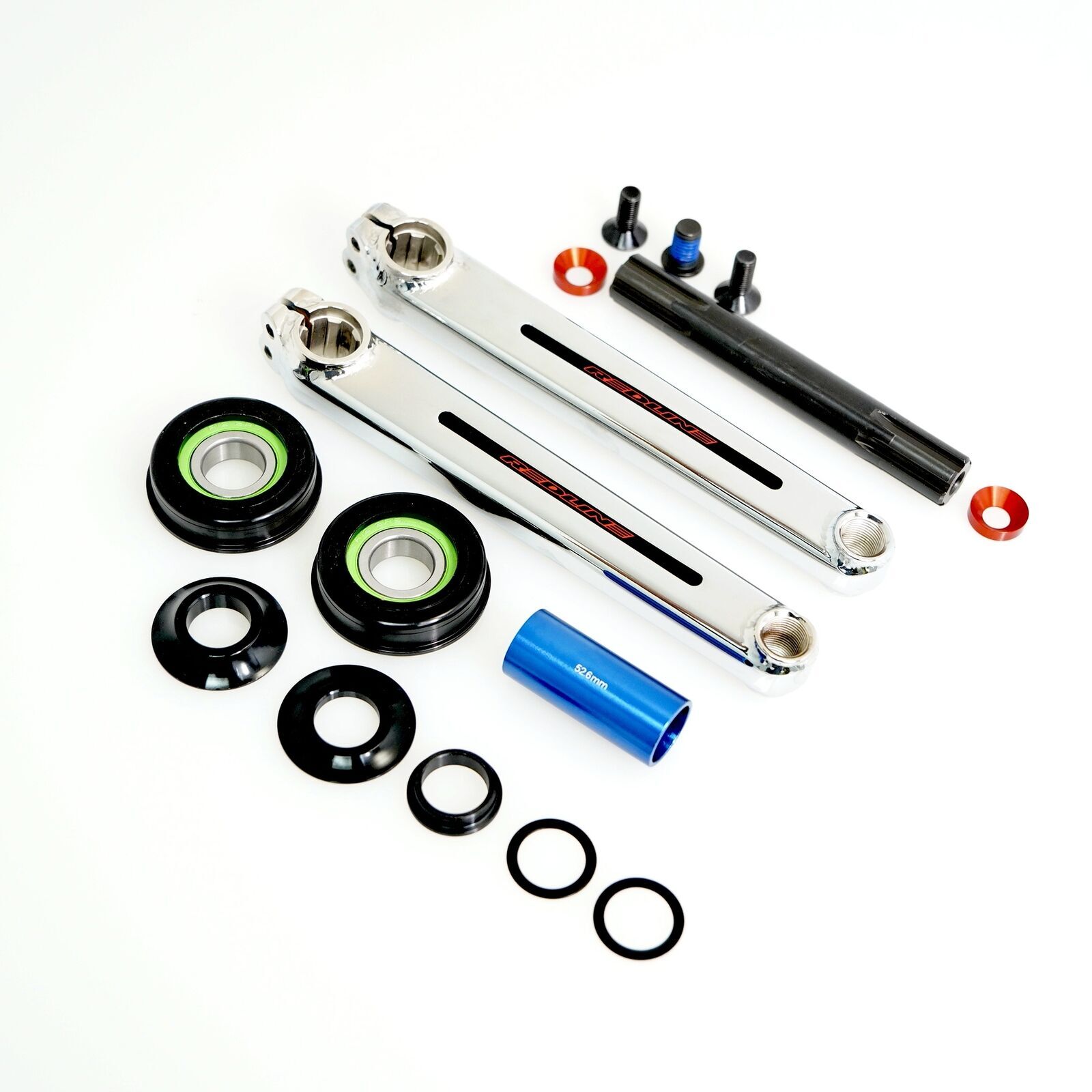 REDLINE FLIGHT Cranks BMX Crank Arms BMX 3-piece Cranks 175 mm With BB Sets