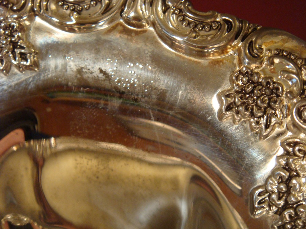 Wallace Silversmiths silver plated bowl dish